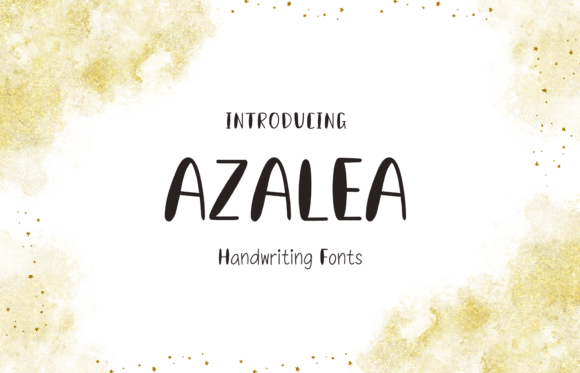 Azalea Font: The Sweet Handwritten Style Your Designs Need