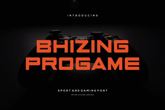 Bhizing Progame: The Font That Brings the Action