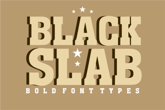 Black Slab: The Font That Commands Attention