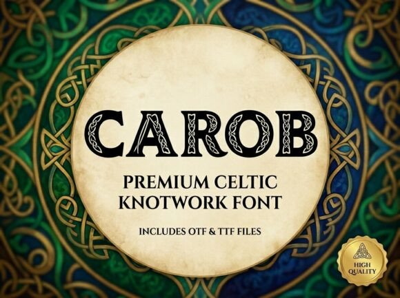 Carob: Unraveling Ancient Mystery in Modern Display Typography