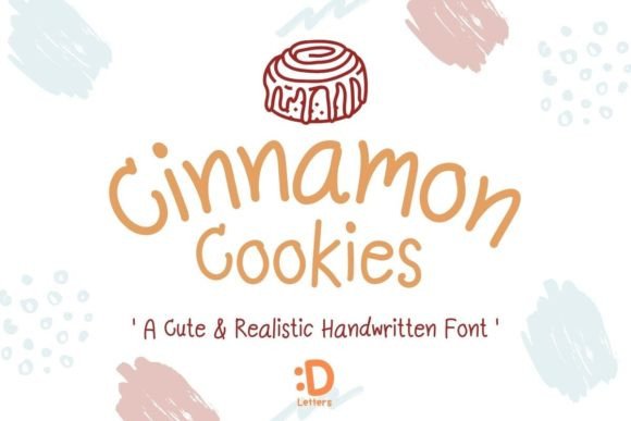 Cinnamon Cookies: A Handwritten Font with Warmth