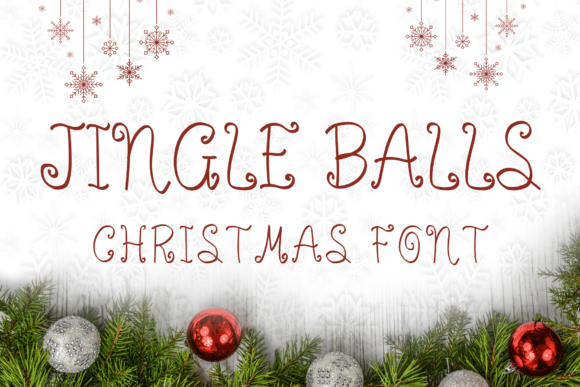Jingle Balls: A Handwritten Font for Playful & Memorable Designs