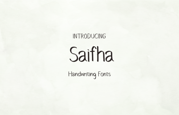 Meet Saifha: The Sweet, Friendly Font That Brings Joy to Every Design