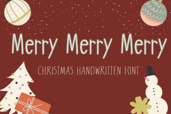 Merry Merry Merry: The Sweet Handwritten Font for Creative Projects