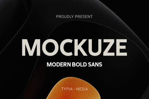 Mockuze: The Bold Sans-Serif Font for Modern Brands