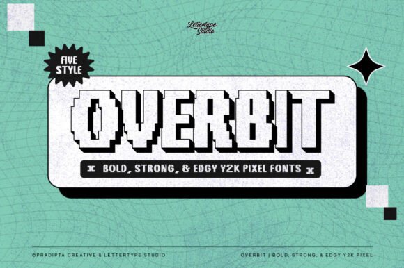 Overbit: The Pixel Font That Feels Like a High-Score