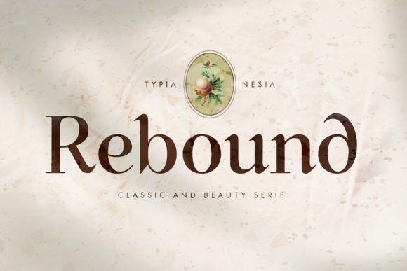 Rebound Serif: A Font That Balances Vintage Charm with Modern Elegance