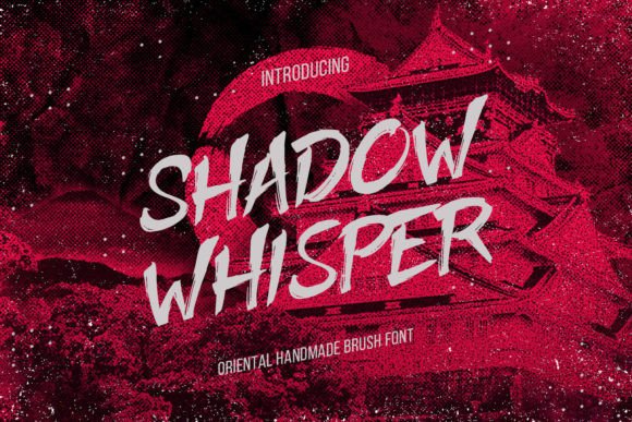 Shadow Whisper: The Handmade Font That Feels Like a Secret
