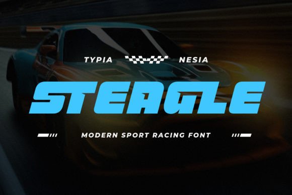 Steagle: The Font That Captures Speed and Power