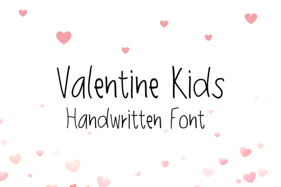 Valentine Kids: A Sweet Font for Heartfelt Designs