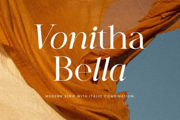 Vonitha Bella: A Serif Font for Modern Luxury and Timeless Design
